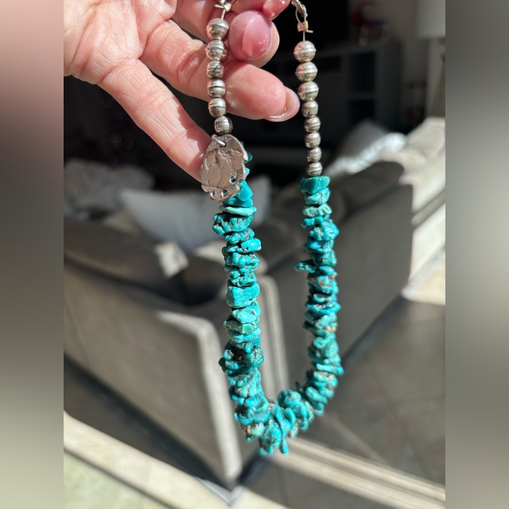Turquoise Beaded Necklace